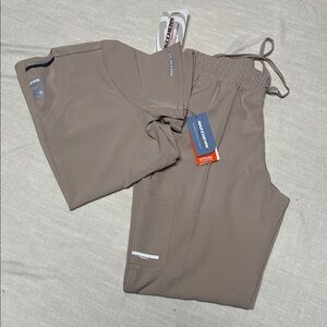 Skechers Taupe Medical Scrub Set